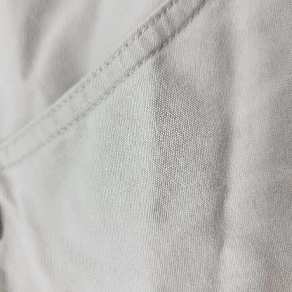Columbia Women’s Capri Pants Size 10 Beige Small Stains Outdoor Hike Camp Travel - Picture 8 of 11
